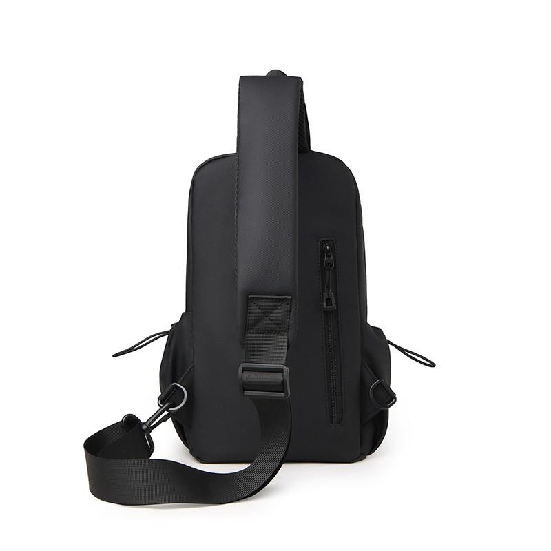 Сплошная цветная нагрудная сумка, мужская сумка через плечо, водоотталкивающая сумка через плечо