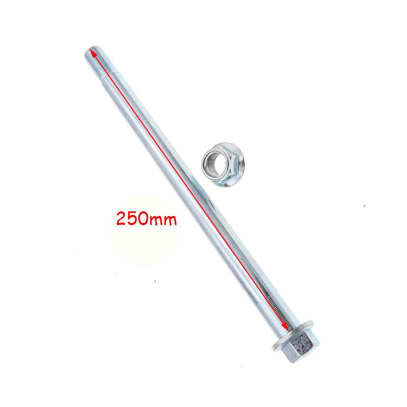 M15 205 210 215 220 225 230 235 240 245 250mm Front Back Rear Wheel Axle for 125cc 150cc 200CC 250CC PIT PRO Trail Dirt Bike
