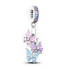 925 Silver Charms BeadsClosely Inlaid Butterfly Pendant Fit Original Diy  Bracelet Gift Women Party Diy