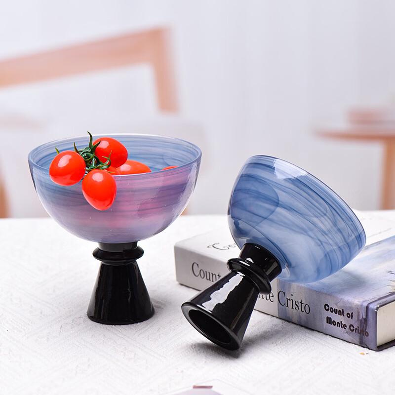 Ruhan European Glass Pedestal Serving Platter