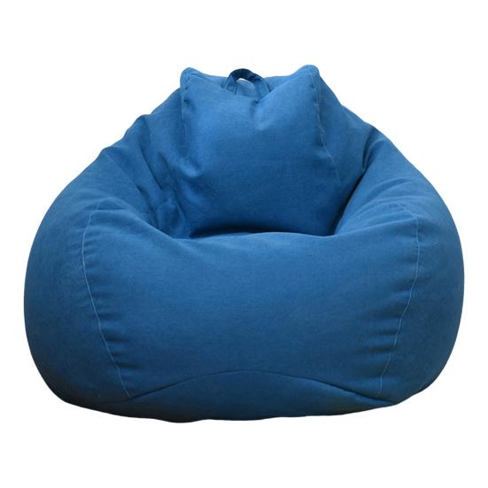 Bean Bag Cover No Filler Removable Bean Bag Chair Cover Washable Solid Color Sofa Cover for Bedroom Living Room Beanbag Chair