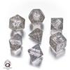 Q Workshop Elvish Dice Translucent Set of 7