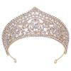 Bridal Crown Red Rhinestone Tiara Wedding Photo Accessories Wedding Dress Hair Accessories Crown