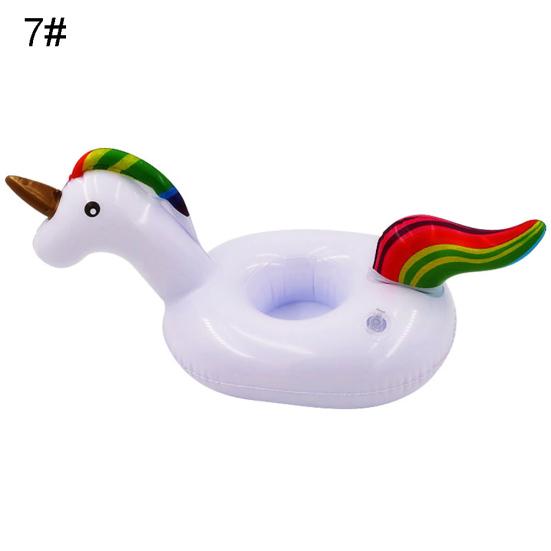 HaoYunLai прекрасный ананас птица надувной поплавок банка для напитков подстаканник реквизит для плавания