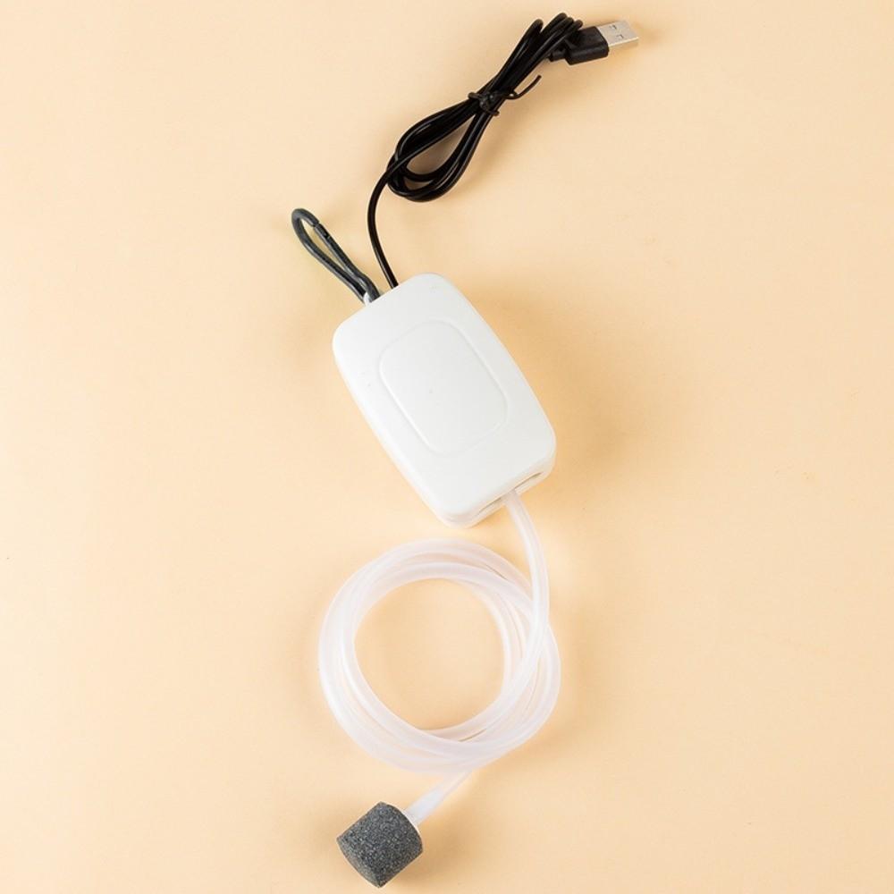 Mini Fish Tank Oxygen Pump Efficient USB Oxygenator Portable Aquarium Aerator Fish Farming