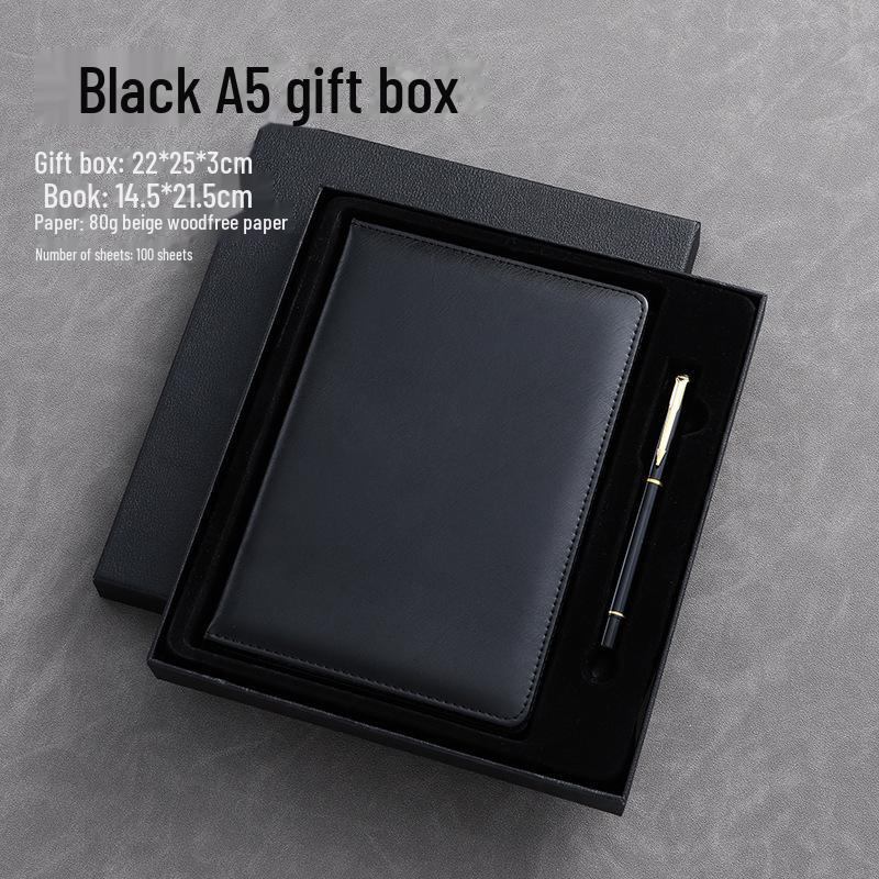 Тетрадь формата А5 в мягкой обложке и книга записей собраний формата В5 с индивидуальным логотипом для студентов