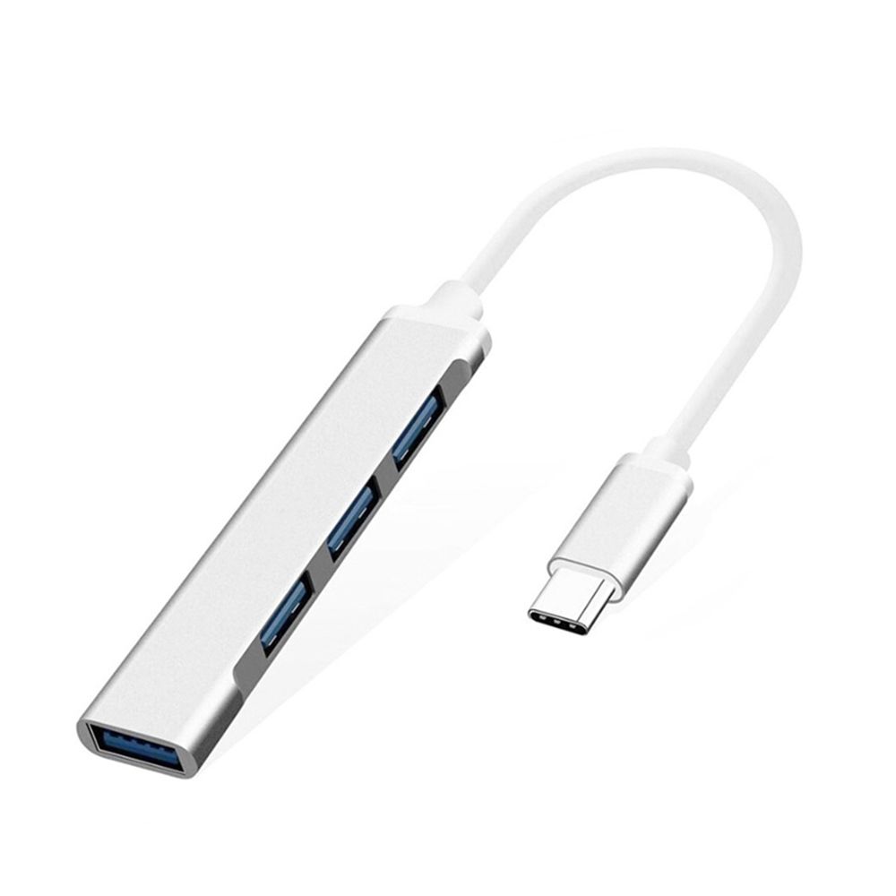 Laptop PC Splitter 4 Port Dock Station USB 3.0 Expander USB C HUB Type-C