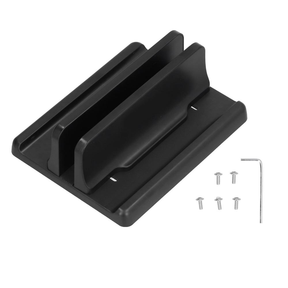 Different Specifications Vertical Laptop Stand Black Laptop Bracket Dock Home Office Use
