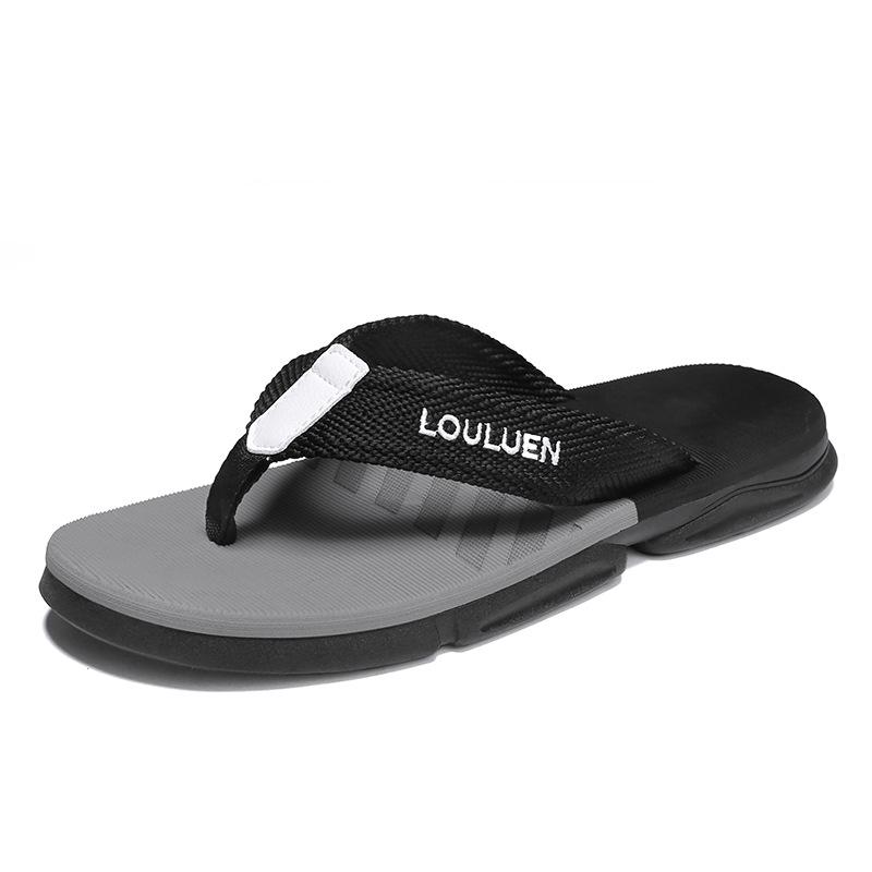 Flip-Flops Sandals Men'S Slippers Wear Non-Slip Beach Shoes Slippers
