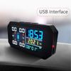 Car Universal Solar Tire Pressure Monitoring System USB Rechargeable High Accuracy TPMS