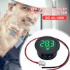 DC 4-100V Car Voltage Current Meter LED Digital Display Volt Detector Tester Two-wire Mini Voltmeter Multimeter Panel