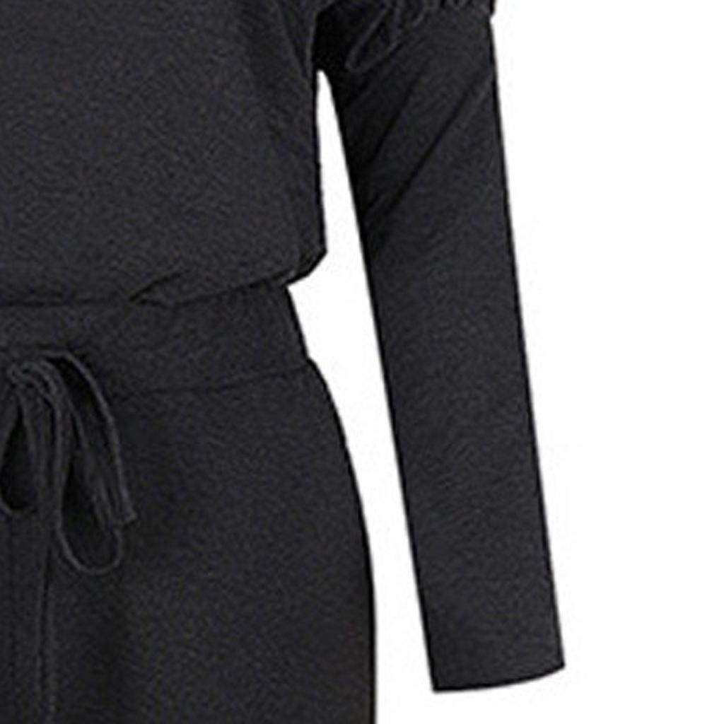 Женская мода, однотонный пуловер с длинным рукавом, свободные брюки, спортивные костюмы