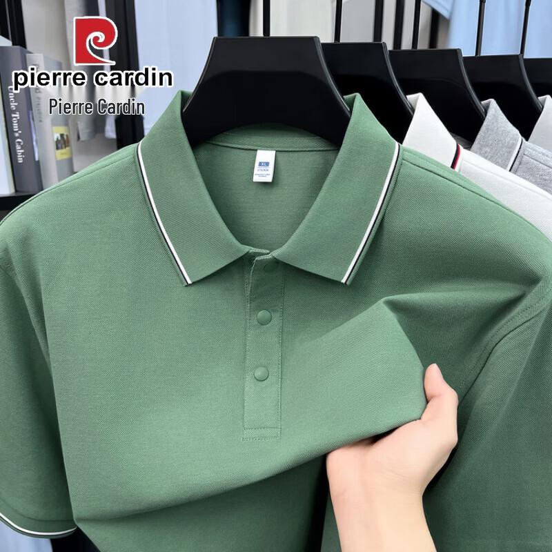 Pierre Cardin Мужская футболка-поло из чистого хлопка