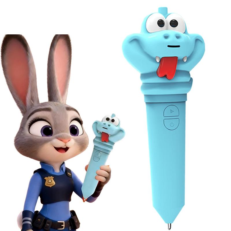 Hot  "Zootopia 2" Collector'S Edition Carrot Recording Pen |60 Second Mini Recorder 2-In-1 Gary Snake Venom Serum Pen Prop