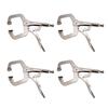 Locking Maximum Adjustable Vise Vise C DIY Woodworking Fixing Tool HFS(R) C-Shaped Pliers, 4-Piece Set, Opening 40mm, C-Shaped Pliers, Clamp, Tool,