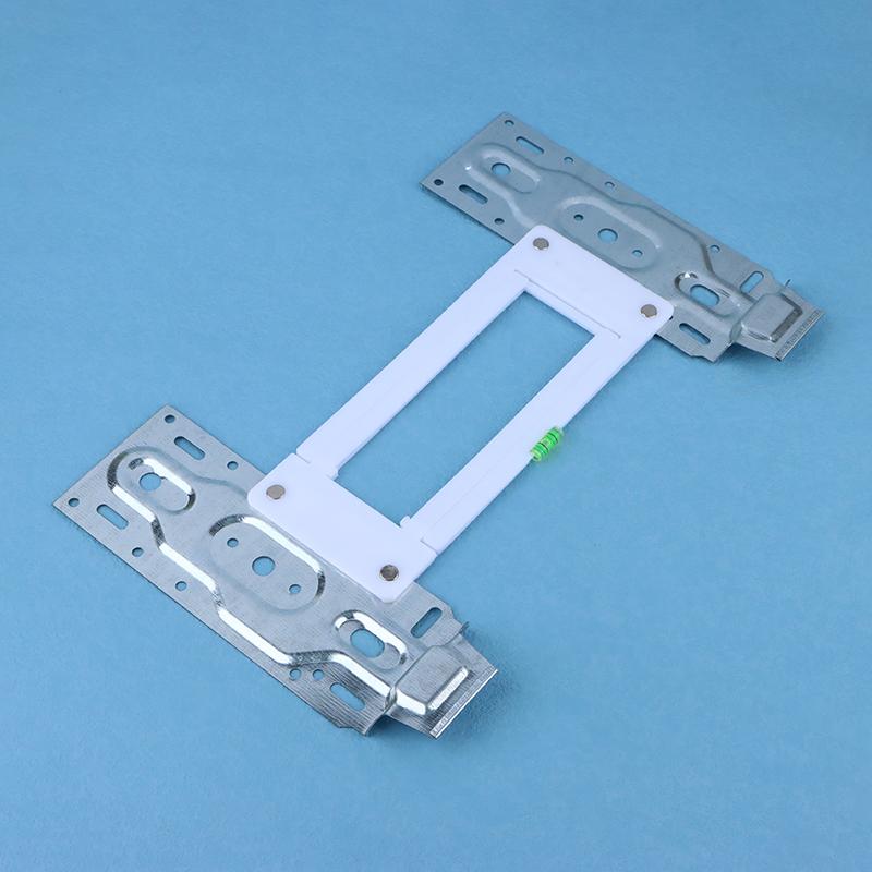 Универсальный настенный регулируемый кронштейн для внутреннего блока бытового сплит-кондиционера с уровнем