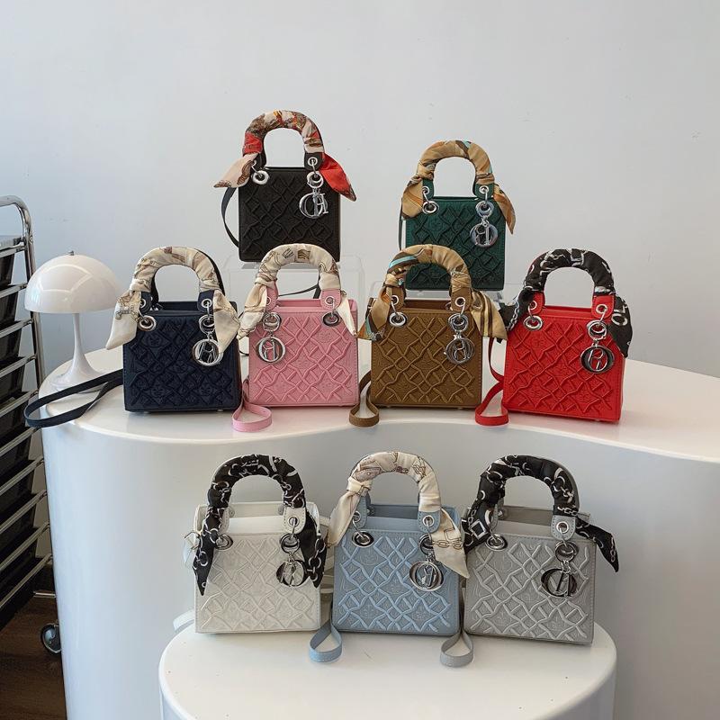 Новая модная сумка-шарф из вышитого шелка в стиле тяжелой промышленности, портативная, на плечо, кроссбоди, трендовая женская сумка