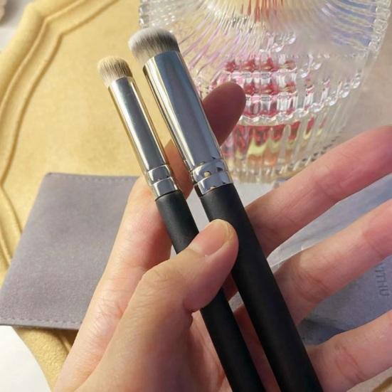 2/3 шт. кисти для макияжа с мягкой щетиной, пушистая основа, свободная прессованная пудра, тени для век, крем для контура, кисточка для румян, женские инструменты для макияжа