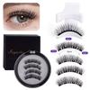 Magnetic Eyelashes, Reusable Natural False Eyelashes, Natural Extension Tape, Magnetic Thick Eyelashes.