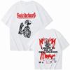 Рубашка G59 Рубашка Merch Американский хип-хоп O-образный вырез Повседневная унисекс рубашки с коротким рукавом Уличная одежда
