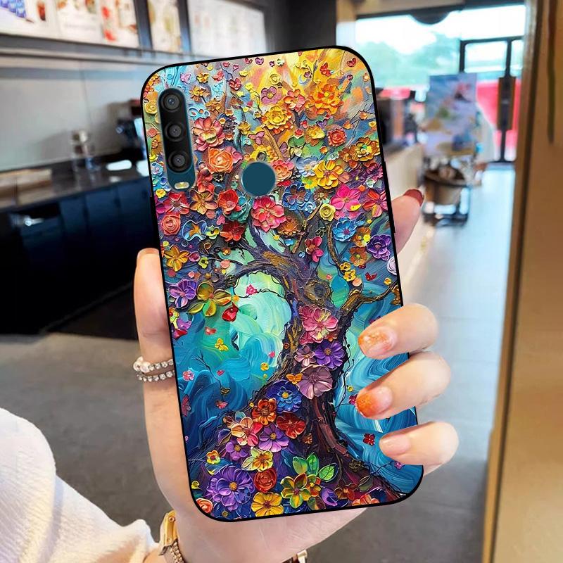 Для Alcatel 1SE 2020 Чехол Мягкий Силиконовый Чехол-Оболочка Для Alcatel 1S 2020 Чехол для Телефона Модный TPU Ударопрочный Funda 5030D 5030F Capa
