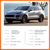Автомобильный магнитный солнцезащитный козырек для Porsche Cayenne 2011~2018 2012, шторка на лобовое стекло, боковое окно, солнцезащитный козырек, крышка люка, аксессуары