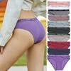 Cotton Women's Panties Sexy Breathable Underwear Seamless Underpants Solid Color Intimate Panties for Girls M-XL