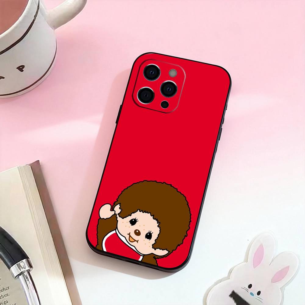 Cartoon M-Monchhichis Phone Case Silicone Soft For IPhone 17,16,15,14,13,12,11,XS,Plus Pro Max