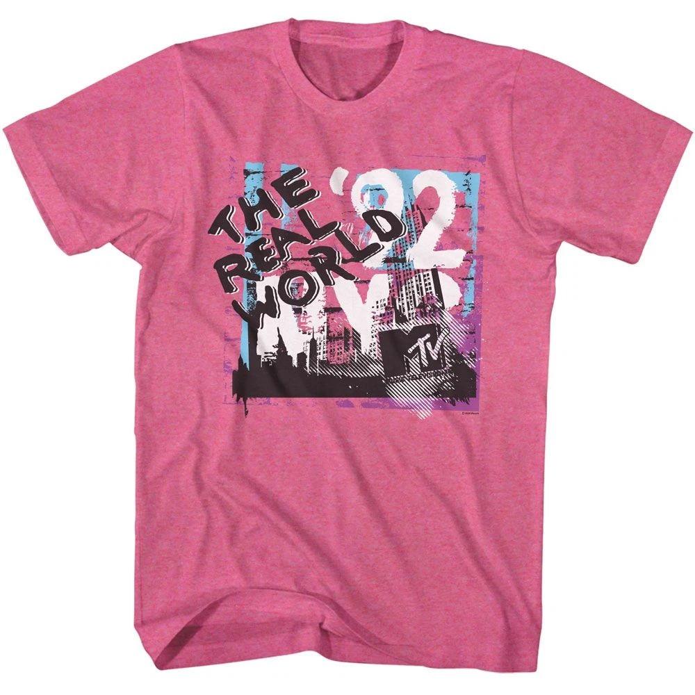 MTV Real World 92 Retro Pink Heather TV Children's T-shirt