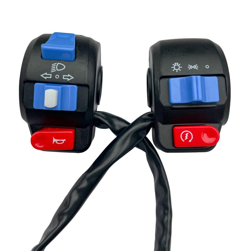 Motorcycle Switches Horn Button Turn Signal Button Switch Electric Bike Scooter Handlebar Switch For Gy6 50cc 125cc 150CC