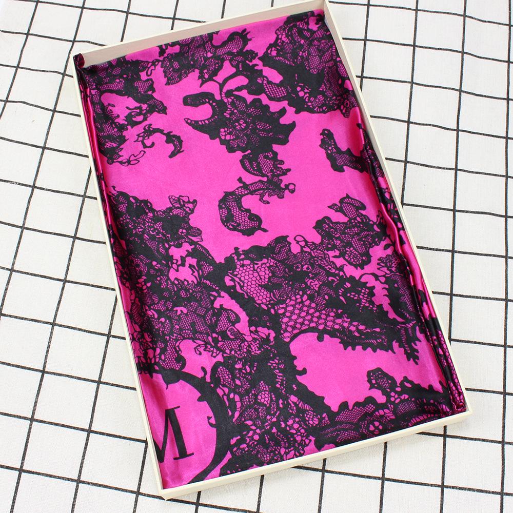 High-quality Luxurious Silk Scarves Headband Scarfs Neck Scarf For Women Chain Silk Scarf Women's Decorative Shawl