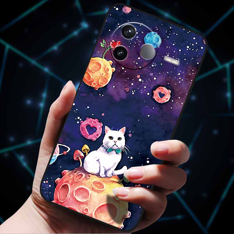 For Xiaomi POCO F7 Ultra Case Xiaomi POCO F7 Pro 3D Flowers Emboss Soft Silicone Phone Cases for POCOF7 Pro Back Cover Coque Bag