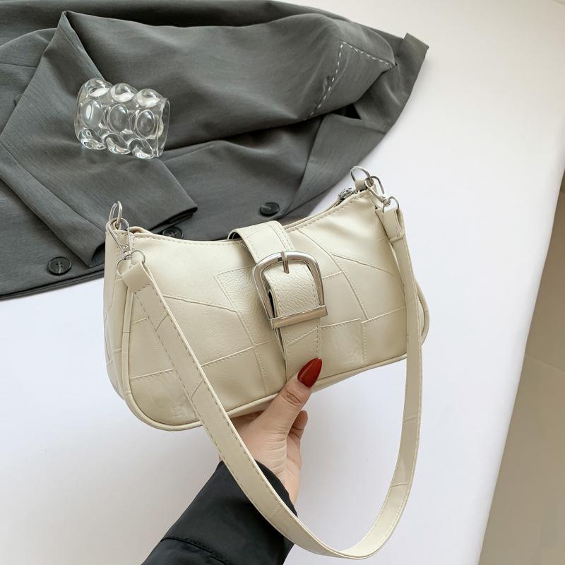 Летняя сумка-мессенджер с текстурой для поездок на работу в иностранном стиле 2024 года в стиле ретро, повседневная, популярная, женская, модная, простая, темпераментная, женская