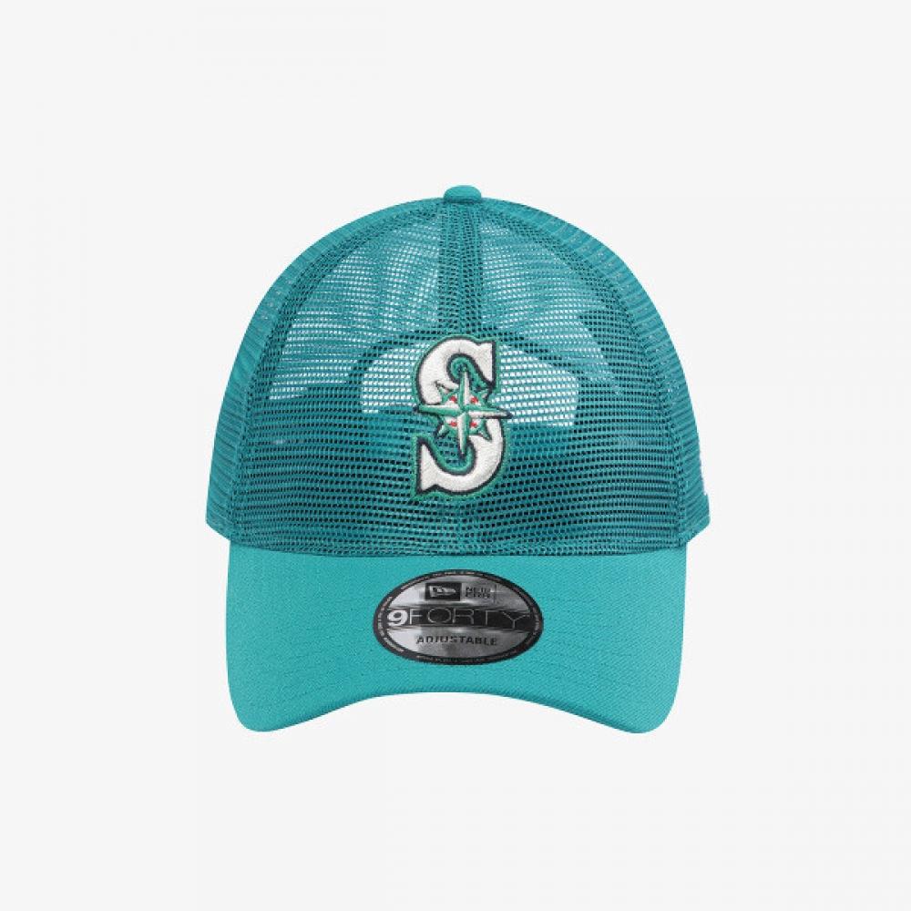 Кепка-бейсболка New Era Seattle Mariners с полной сеткой 15206373