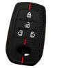 Чехол для Toyota Smart 4 кнопки Новый Noah Новый Voxy Новая Sienta для идеальной гладкости Для автомобилей Toyota Красный IKTSilicon Ключи, / (2022~) / (2022~) /