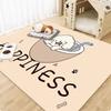 Cartoon PVC Pet Mat: Dirt-Resistant, Waterproof Dog Carpet for Kennels