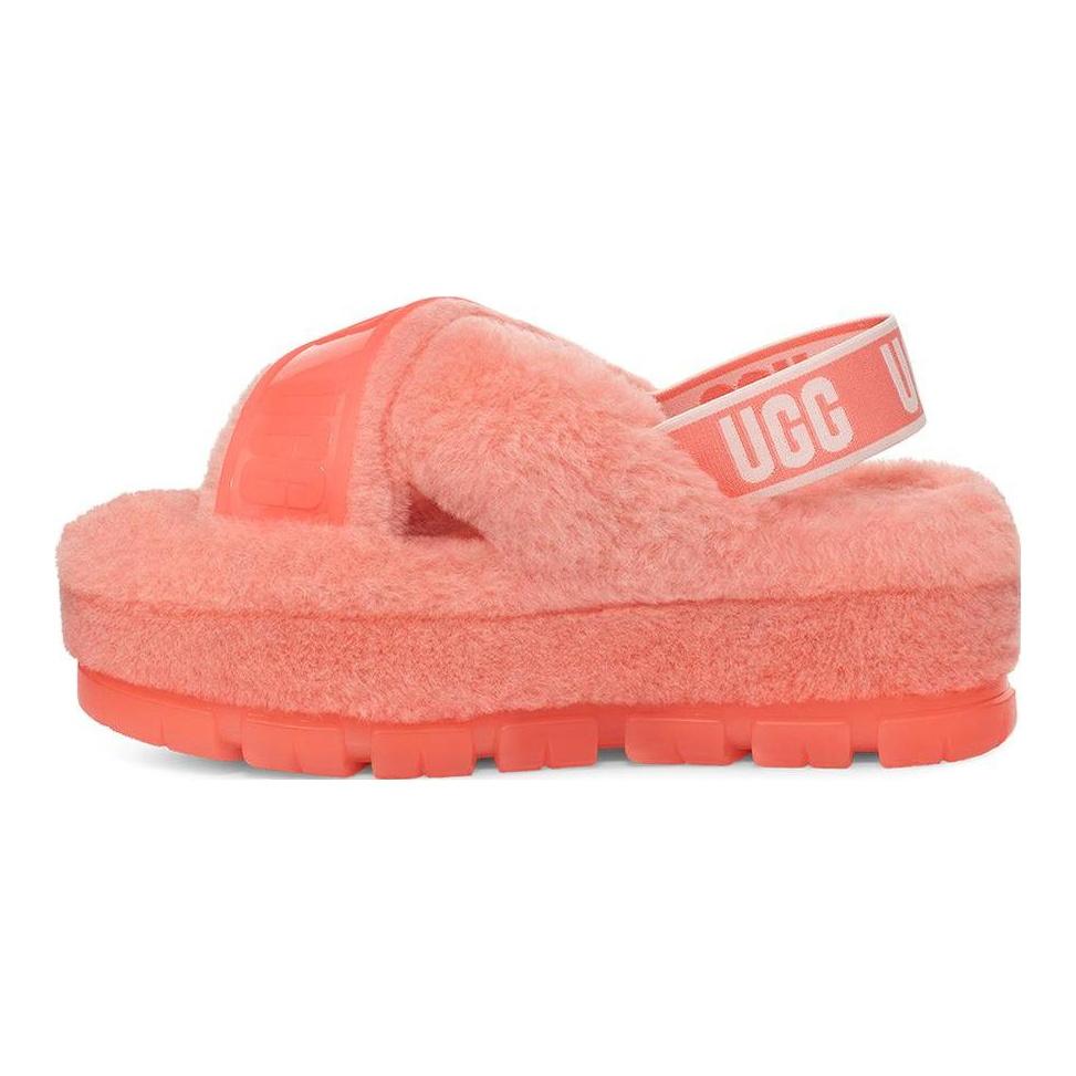 UGG Стильная женская сандалия Fuzta Leather Звезда Морская Розовый 1135237-SHPN