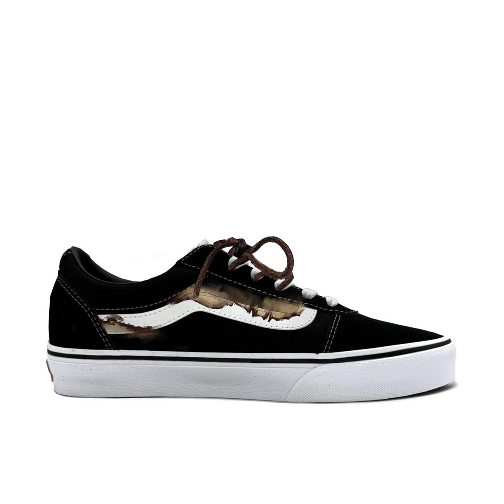 Vans Ward Износостойкие Низкие Скейтбордические Кроссовки Мужские Черно-Красные VN0A36EMC4R(Команда613-)