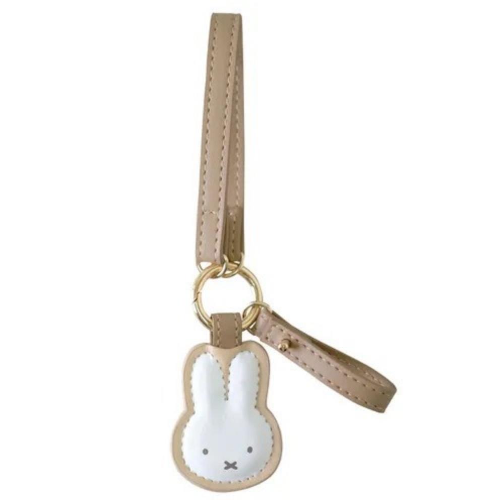 Cute Miffy Kawaii Cartoon Leather Key Chain Pendant Boris Backpack Snap Hook Car Keychain Key Ring Ornament Birthday Gift