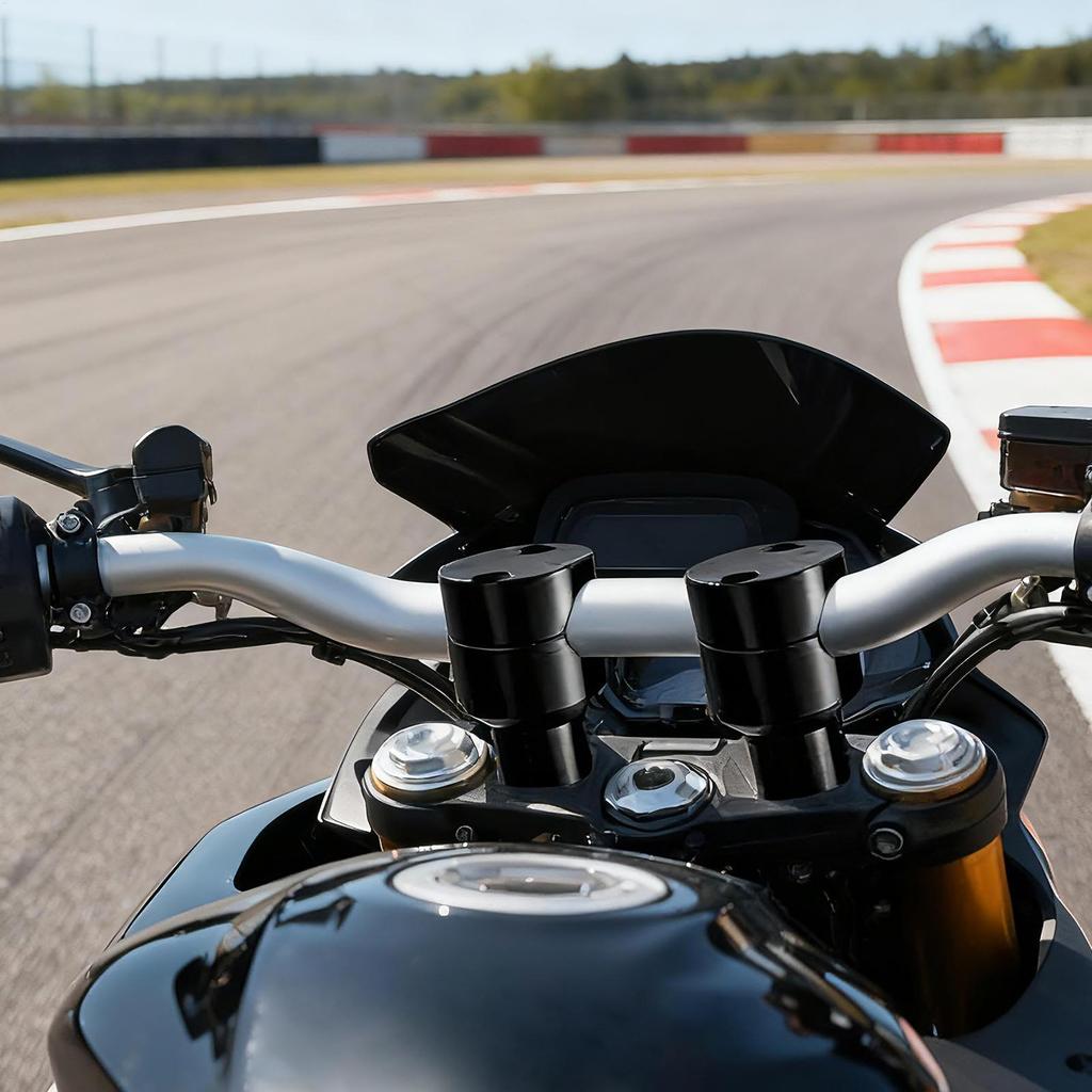 Handle Riser Motorcycle Replacement Accessory For Handlebar Motorbike Raiser Height For Garage Outdoor Touring Road Highway