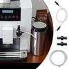 Запасной шланг для кофемашины Jura Impressa Easy с насадками для мелкодисперсной пены, 4 силиконовых трубки с 8 коннекторами, гладкая трубка для подачи молока для кофе