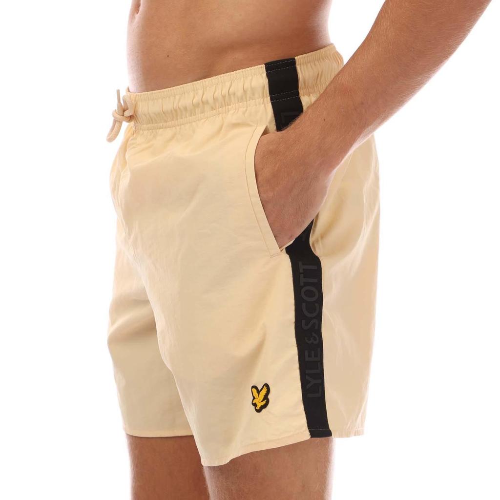 Lyle & Scott Mens Branded Sports Swim Shorts
