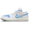 Womens Air Jordan 1 Low SE 'Just Skate - University Blue' (women's sizes) University Blue / Sailwhite / Psychic Blue / Wolf Grey