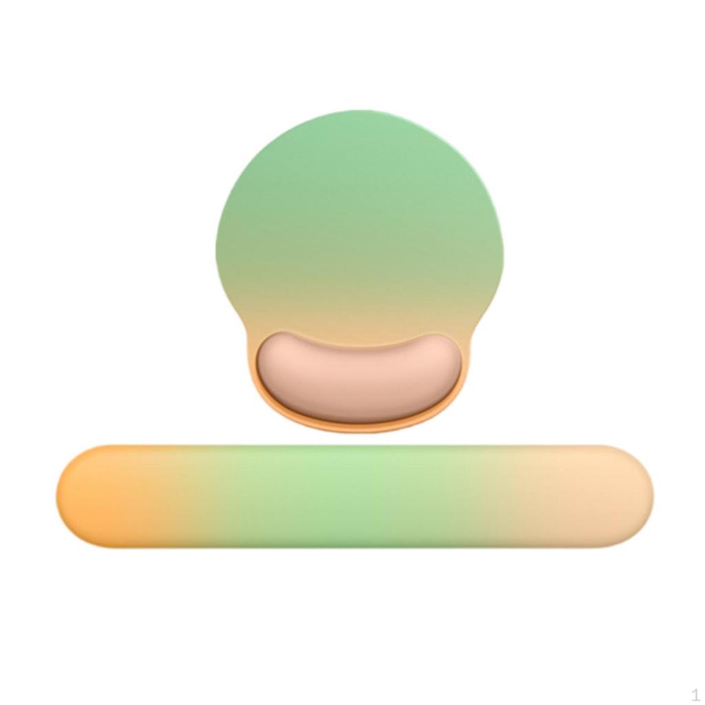 Коврик для мыши с поддержкой запястья, игровая подушка, эргономичная подставка для клавиатуры, коврик для офиса, дома