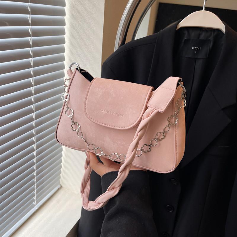 2024 Spring Fashion Women's Chain Strap Crossbody Bag Elegant Minimalist Small Handbag