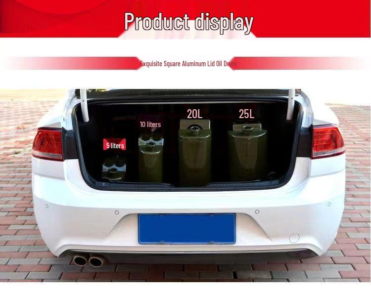 30-литровый взрывозащищенный портативный железный топливный бак