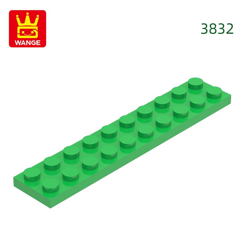 Нетоксичный 34 шт./лот 3832 2x10 Базовый строительный блок Moc Детали платы Совместимые с кубиками DIY Сборные игрушки для детей Подарочная коробка