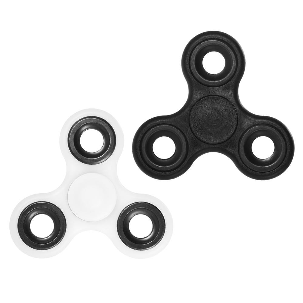 Tri Fidget Spinner 360°Hand Finger Spinner Hybrid Rotation Bearing Spin Widget Focus Toy Nylon PA Material for ADHD Anxiety