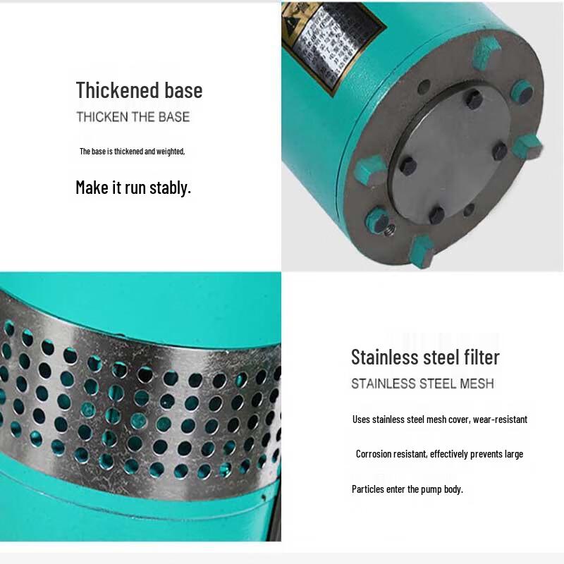 Cast Iron DC12V Fountain Submersible Pump