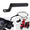 YFFSFDC мотоциклетный руль зажим бар зеркало крепление адаптер изготовлен из алюминиевого сплава защита от ржавчины эффективная длина 11.5 см простая установка мопе
